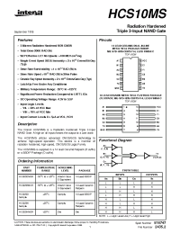 Datasheet HCS05HMSR manufacturer Intersil